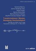 Cover: Transformationen. Wandel, Bewegung, Geschwindigkeit - Akademische Verlagsgemeinschaft M&uuml;nchen