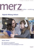 Cover: Digitale Bildung inklusiv - kopaed - merz / medien+ erziehung