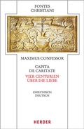 Cover: Capita de caritate - Vier Centurien &uuml;ber die Liebe - Verlag Herder