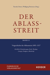 Abbildung von: Vorgeschichte des Ablassstreits 1095-1517 - Verlag Herder
