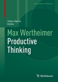 Cover: Max Wertheimer Productive Thinking - Birkh&auml;user