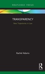 Cover: Transparency - Routledge