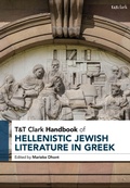 Cover: T&T Clark Handbook of Hellenistic Jewish Literature in Greek - T.& T.Clark Ltd