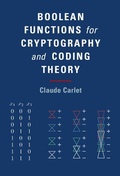 Cover: Boolean Functions for Cryptography and Coding Theory - Cambridge University Press