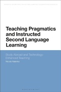 Cover: Teaching Pragmatics and Instructed Second Language Learning - Bloomsbury Academic