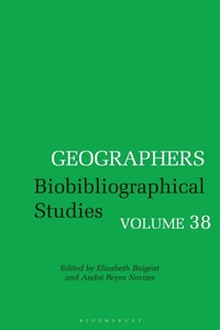Enlarge image Cover: Geographers - Bloomsbury Academic