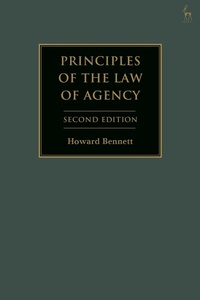 Abbildung von: Principles of the Law of Agency - Hart Publishing