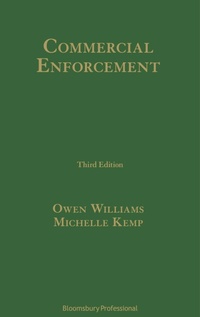 Enlarge image Cover: Commercial Enforcement - Bloomsbury Professional