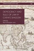 Cover: Democracy and Rule of Law in China's Shadow - Hart Publishing