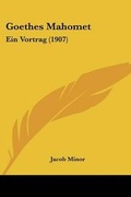 Cover: Goethes Mahomet - Kessinger Publishing