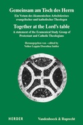 Cover: Gemeinsam am Tisch des Herrn / Together at the Lord's table - Verlag Herder