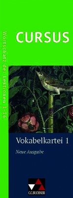 Abbildung von: Cursus - Neue Ausgabe / Cursus - Neue Ausgabe Vokabelkartei 1 - Buchner, C.C.