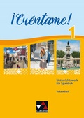 Cover: &iexcl;Cu&eacute;ntame! B / &iexcl;Cu&eacute;ntame! Vokabelheft 1 - Buchner, C.C.