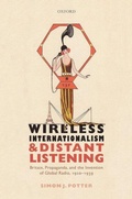 Cover: Wireless Internationalism and Distant Listening - Oxford University Press