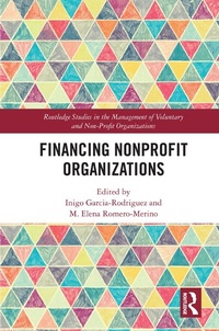 Abbildung von: Financing Nonprofit Organizations - Routledge