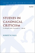 Cover: Studies in Canonical Criticism - T.& T.Clark Ltd