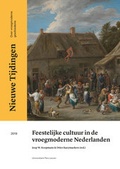 Cover: Feestelijke cultuur in de vroegmoderne Nederlanden - Universitaire Pers Leuven