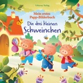 Cover: Mein erstes Papp-Bilderbuch: Die drei kleinen Schweinchen - Usborne