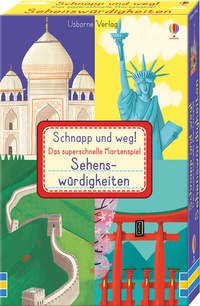 Abbildung von: Schnapp und weg! - Das superschnelle Kartenspiel: Sehenswürdigkeiten - Usborne