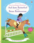 Cover: Mein gro&szlig;es Anziehpuppen-Stickerbuch: Auf dem Reiterhof und Beim Reitturnier - Usborne