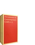 Cover: DOCUMENTS ON CONTEMPORARY CRAFTS 1-5 - Arnoldsche