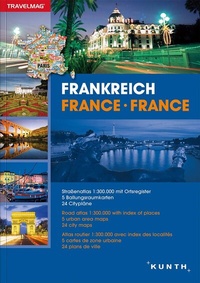 Abbildung von: Reiseatlas Frankreich 1:300.000 - Kunth Verlag