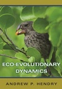 Cover: Eco-evolutionary Dynamics - Princeton University Press