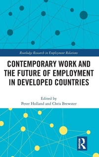 Enlarge image Cover: Contemporary Work and the Future of Employment in Developed Countries - Routledge