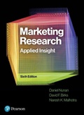Cover: Marketing Research - Pearson Education Limited