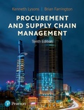 Cover: Procurement and Supply Chain Management - Pearson Education Limited