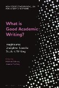 Cover: What is Good Academic Writing? - Bloomsbury Academic