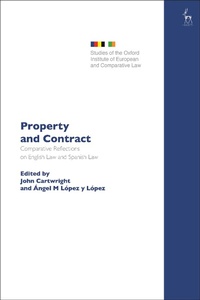 Abbildung von: Property and Contract - Hart Publishing