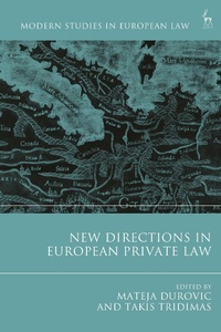 Bild: New Directions in European Private Law - Hart Publishing
