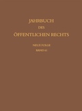 Cover: Jahrbuch des &ouml;ffentlichen Rechts der Gegenwart. Neue Folge - Mohr Siebeck