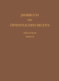 Cover: Jahrbuch des &ouml;ffentlichen Rechts der Gegenwart. Neue Folge - Mohr Siebeck