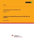 Cover: Vergleich der Goodwill Bilanzierung nach HGB, IFRS und US GAAP - GRIN Verlag