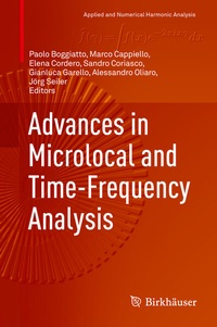 Abbildung von: Advances in Microlocal and Time-Frequency Analysis - Birkhäuser