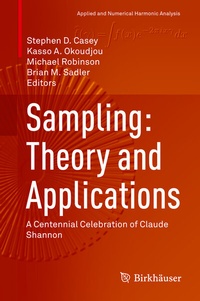 Abbildung von: Sampling: Theory and Applications - Birkhäuser