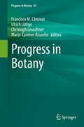 Cover: Progress in Botany Vol. 81 - Springer