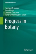 Cover: Progress in Botany Vol. 81 - Springer