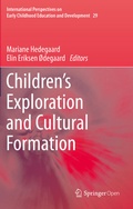 Bild: Children's Exploration and Cultural Formation - Springer