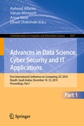 Cover: Advances in Data Science, Cyber Security and IT Applications - Springer