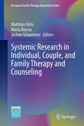 Cover: Systemic Research in Individual, Couple, and Family Therapy and Counseling - Springer