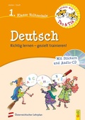 Cover: Lernen mit Teo und Tia Deutsch - 1. Klasse Volksschule mit CD - G&G Verlag, Kinder- und Jugendbuch