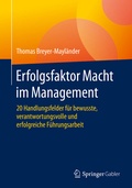 Cover: Erfolgsfaktor Macht im Management - Springer Gabler