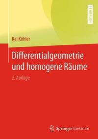 Abbildung von: Differentialgeometrie und homogene Räume - Springer Spektrum