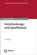 Cover: Entscheidungs- und Spieltheorie - Nomos