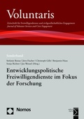 Cover: Entwicklungspolitische Freiwilligendienste im Fokus der Forschung - Nomos