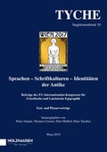 Cover: Tyche Supplementband 10 - Holzhausen Verlag