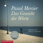 Cover: Das Gewicht der Worte - Hörbuch Hamburg